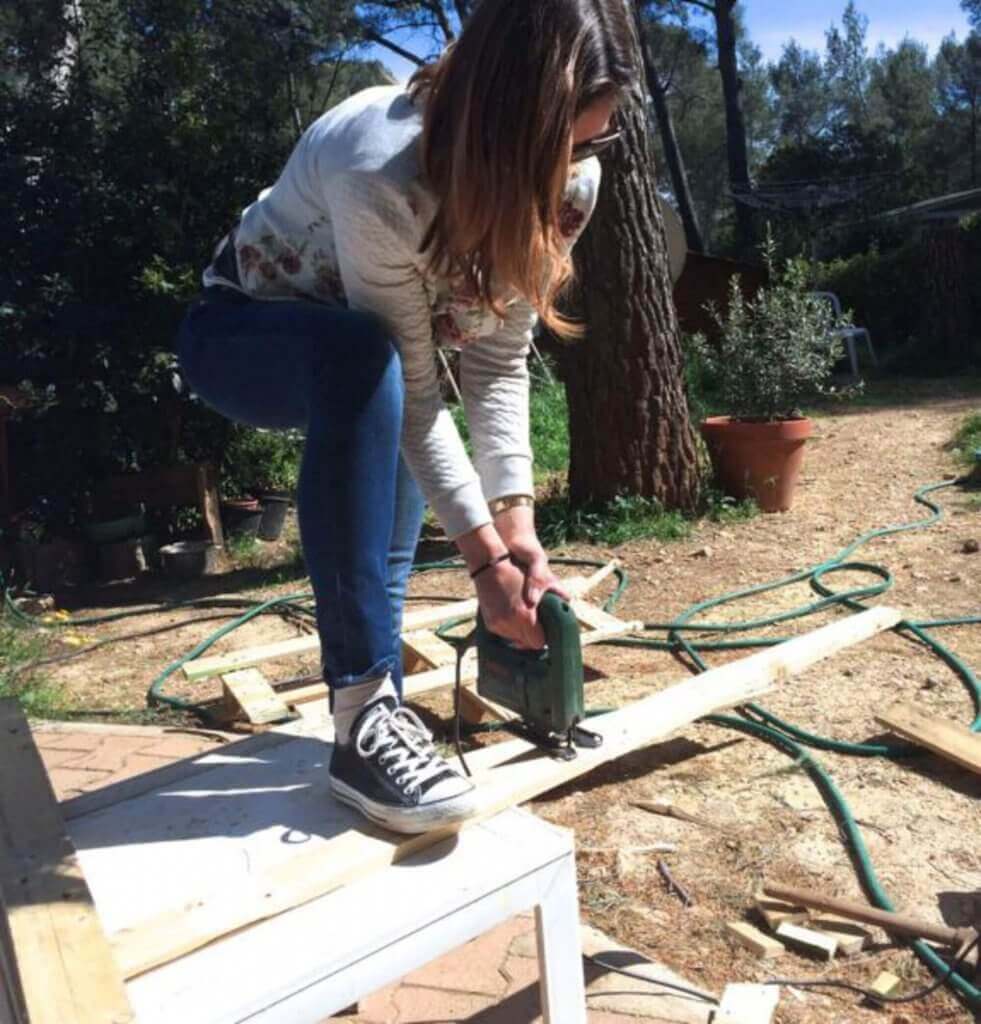 diy wooden pallet planter