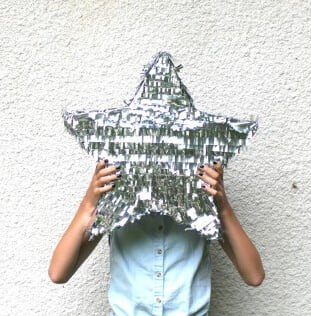 pinata silver star