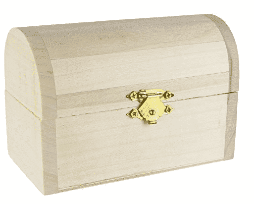 Unfinished treasure box by Amazon.com