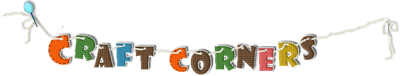 cropped craft corners logo blue