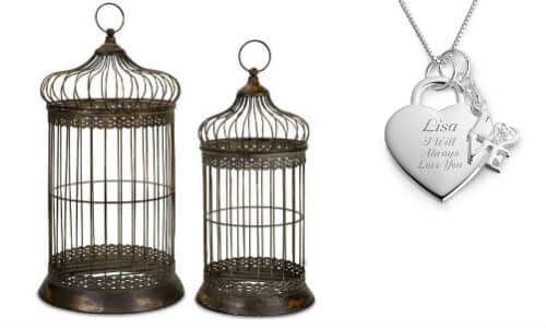 bird cage jewelry organizer